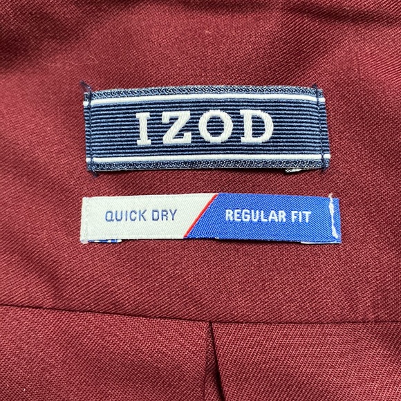 🎉HP🎉 Izod Button Down Shirt 💗 Maroon - Picture 14 of 16